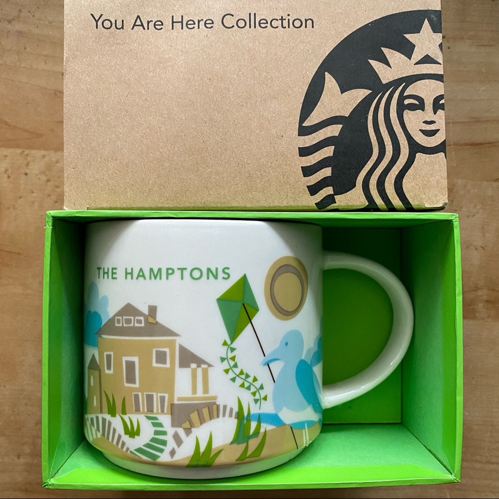 NWT Starbucks Hamptons  YAH Collection Mug 14 oz